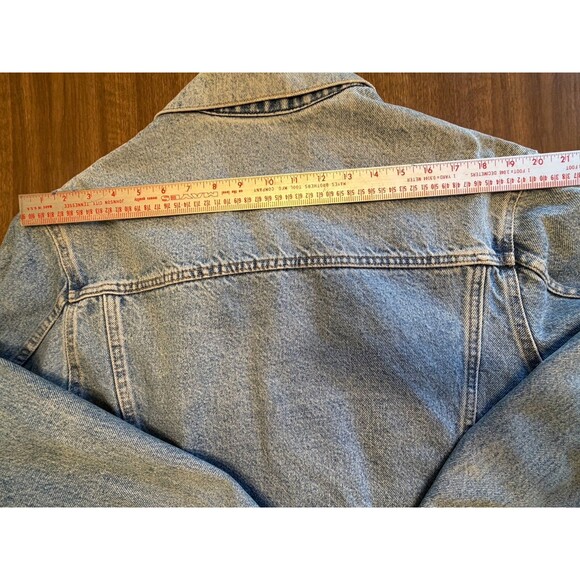 Vtg Bristol Blues Denim Jacket Mens Large 44/46 Trucker USA Workwear - Picture 14 of 14